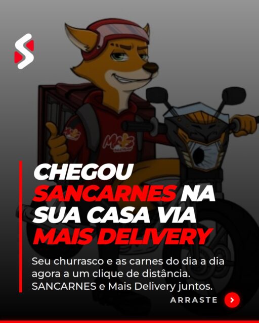 Já pensou em receber o padrão SANCARNES de qualidade sem precisar sair de casa? 🥩
Agora, o seu churrasco e as carnes para a rotina da família chegam com a agilidade do Mais Delivery e o frescor que você já confia.
TUDO O QUE VOCÊ PRECISA ESTÁ A APENAS UM CLIQUE DE DISTÂNCIA.
Fale Com a Gente pelo 🟢 WhatsApp (64) 9 9971-1898.
#sancarnes #maisdelivery #churrascoemcasa #carnespremium #deliverydecarnes