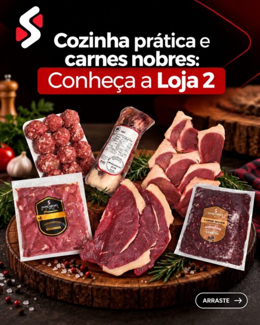 Cansada de gastar horas na cozinha só pra limpar e preparar a carne do almoço? ⏳
Na Loja 2 da SANCARNES, bem no Centro de Iporá, você encontra cortes nobres já limpos, fracionados e opções artesanais que vão direto pra panela, sem perder aquele padrão de qualidade que sua família ama.
Passe na nossa loja ou peça direto pelo WhatsApp.
LOJA 1: Av. R-2 nº734 | (64) 9 9971-1898
LOJA 2: Av. Pará nº882 | (64) 9 9293-8605
CHAME AGORA no WhatsApp pelo link da bio para conferir as opções do dia e facilitar sua rotina.
www.sancarnes.com.br
#sancarnes #ipora #carnesnobres #praticidadenacozinha #casadecarnes